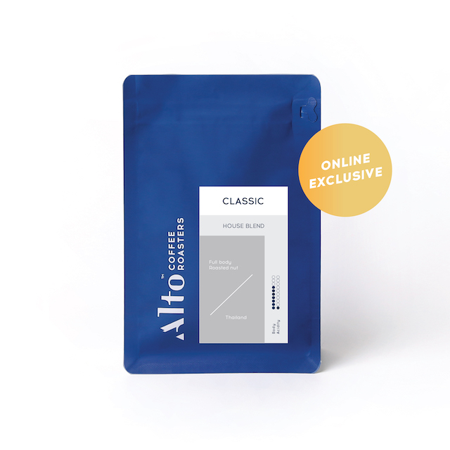 Alto Coffee เมล็ดกาแฟคั่ว Classic Blend (200 g.)