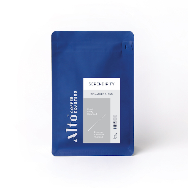 Alto Coffee เมล็ดกาแฟคั่ว Serendipity Blend (200 g.)