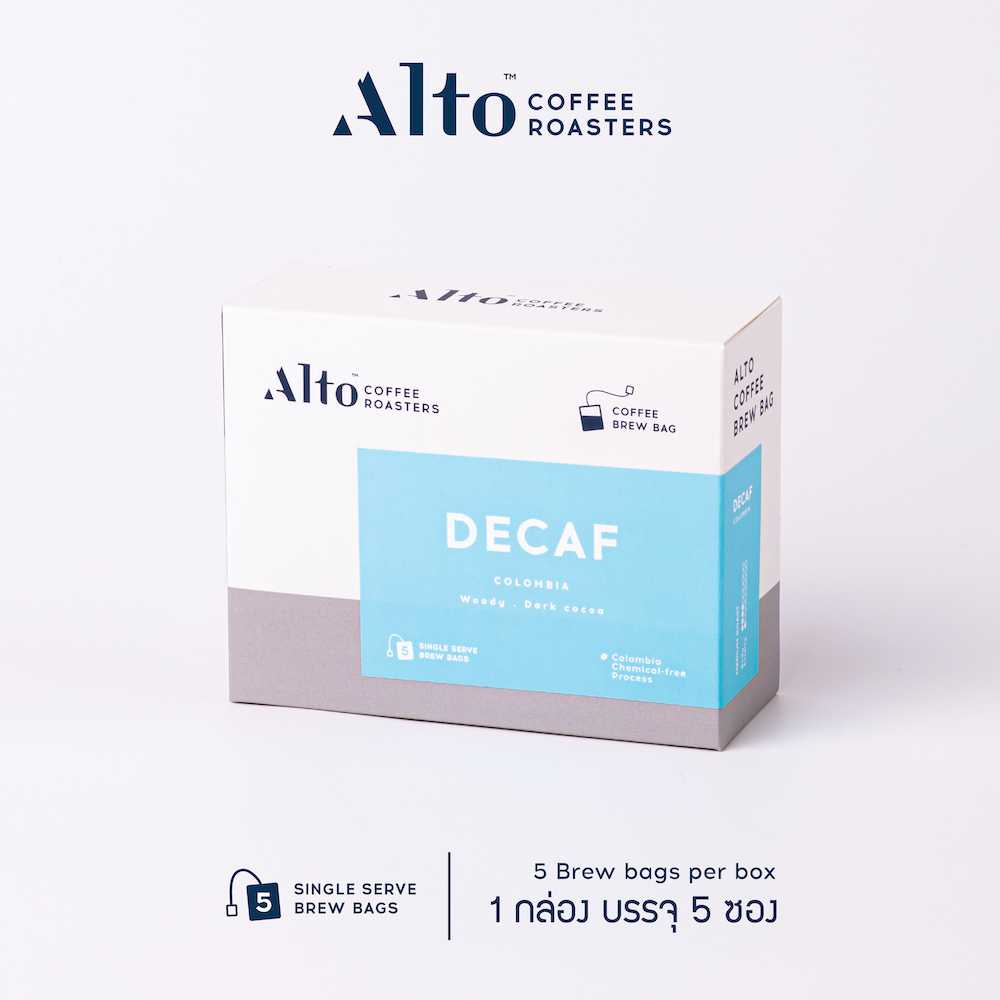 Alto Coffee Brew Bag กาแฟดริปแบบซอง (แช่) - Decaf