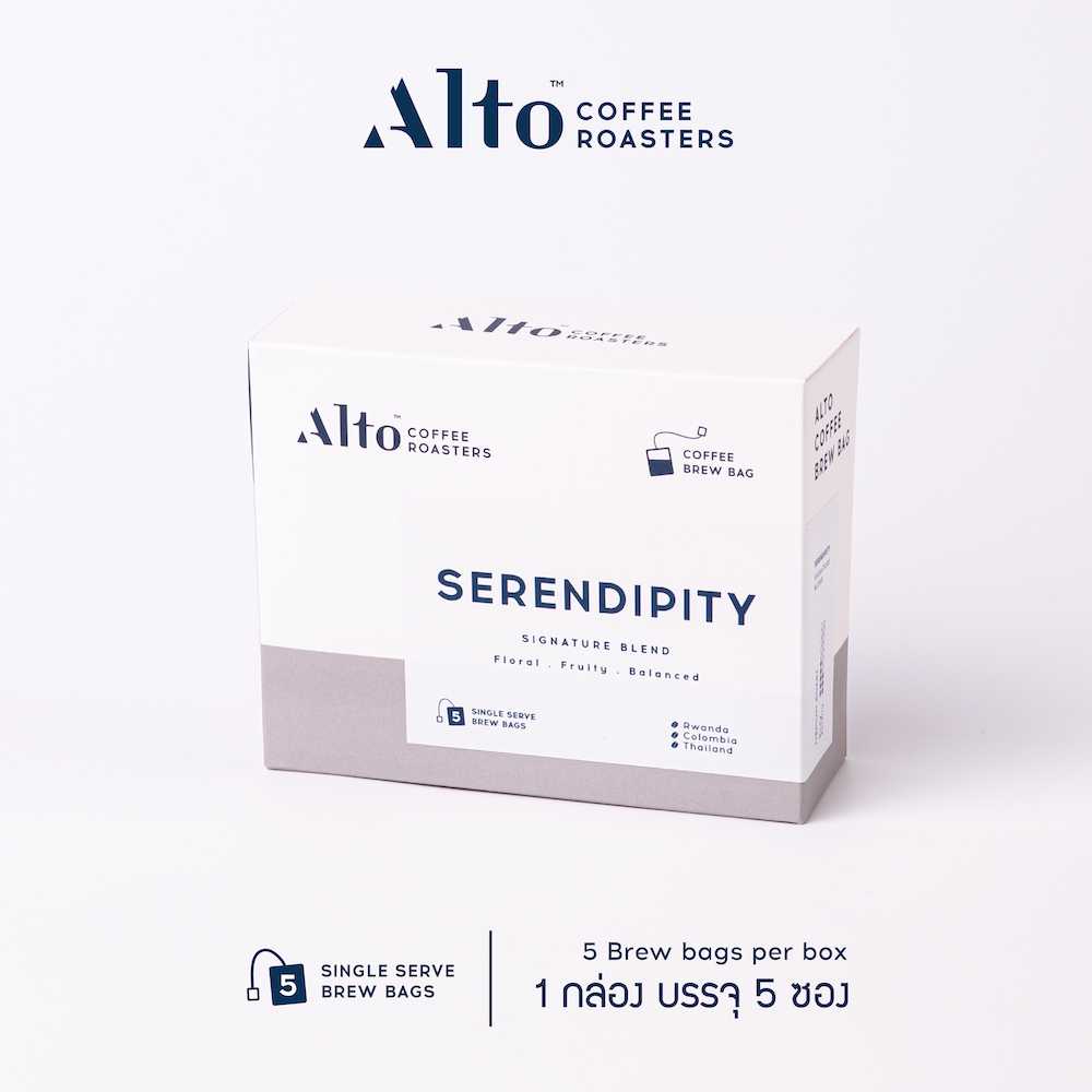 Alto Coffee Brew Bag กาแฟดริปแบบซอง (แช่) - Serendipity Signature Blend