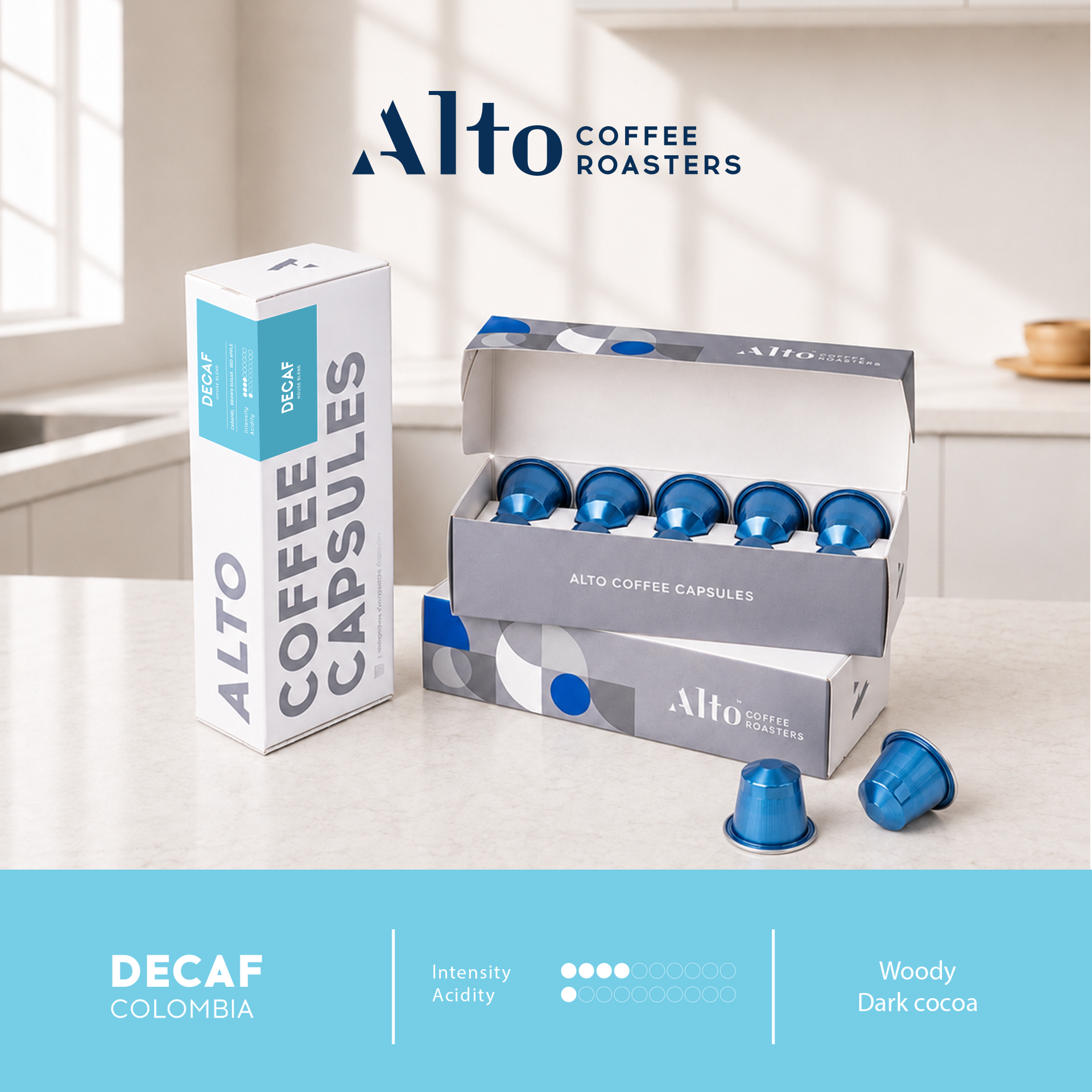 Coffee Capsules (for Nespresso) - Decaf