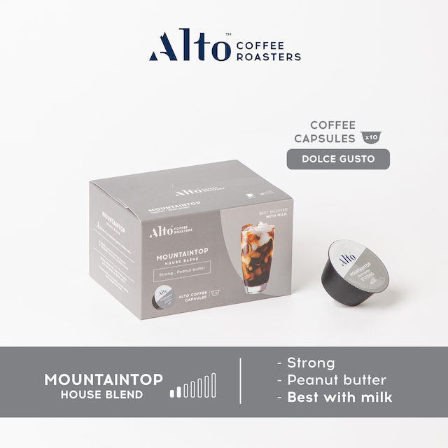 Coffee Capsules (for Dolce Gusto) กาแฟแคปซูล (ดอลเช่ กุสโต้) - Mountaintop House Blend