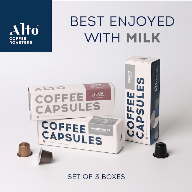 Coffee Capsules (for Nespresso) - Best with Milk SET