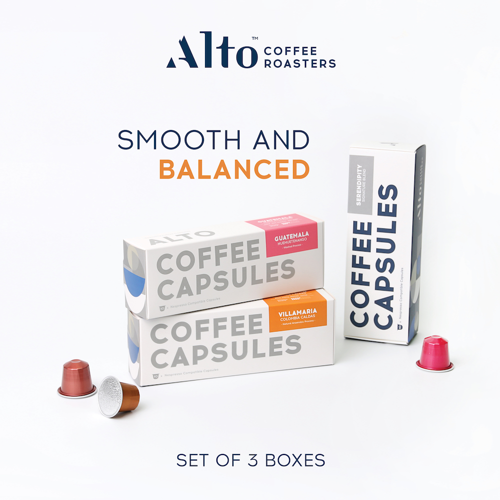 Coffee Capsules (for Nespresso) - Smooth and Balanced SET