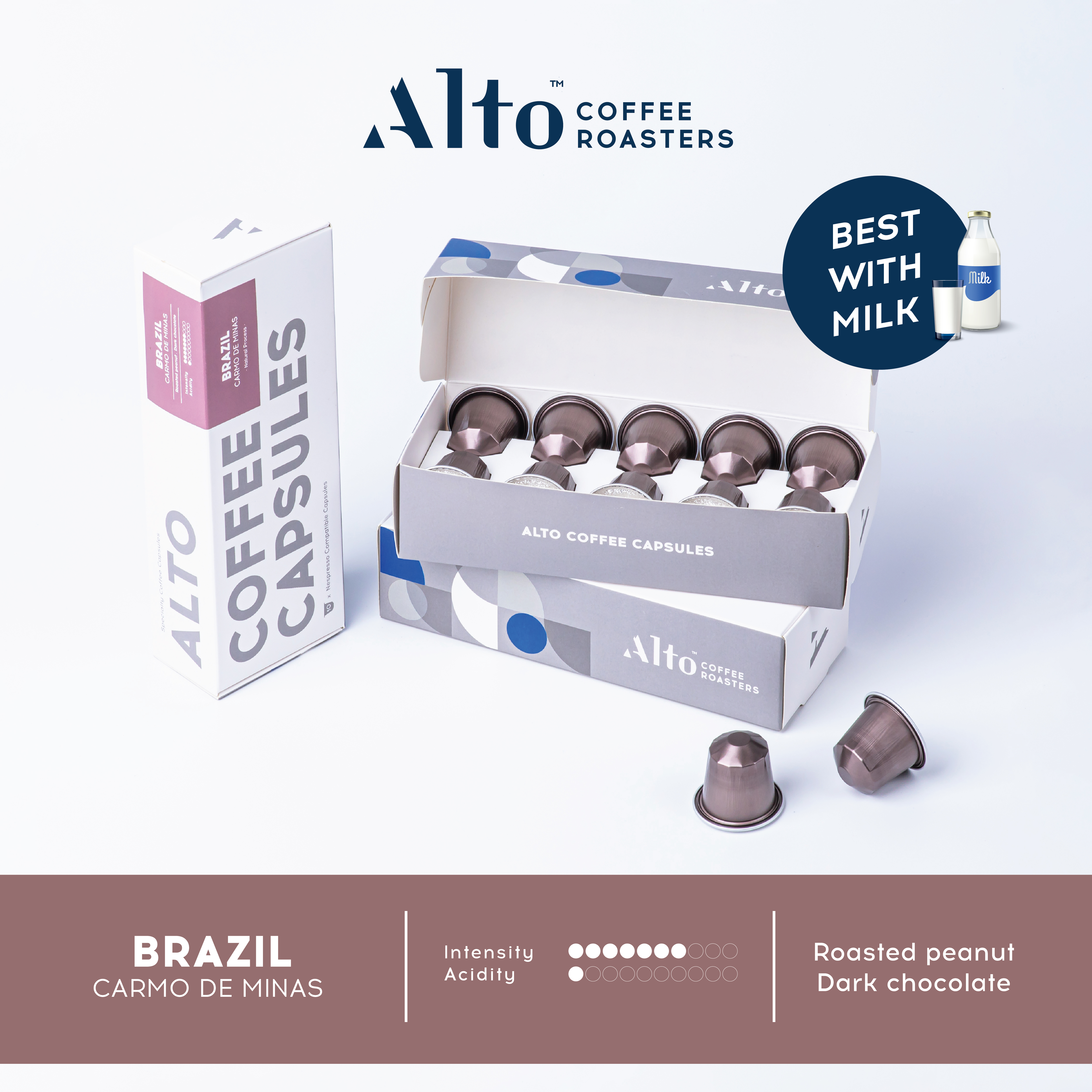 Coffee Capsules (for Nespresso) - Brazil