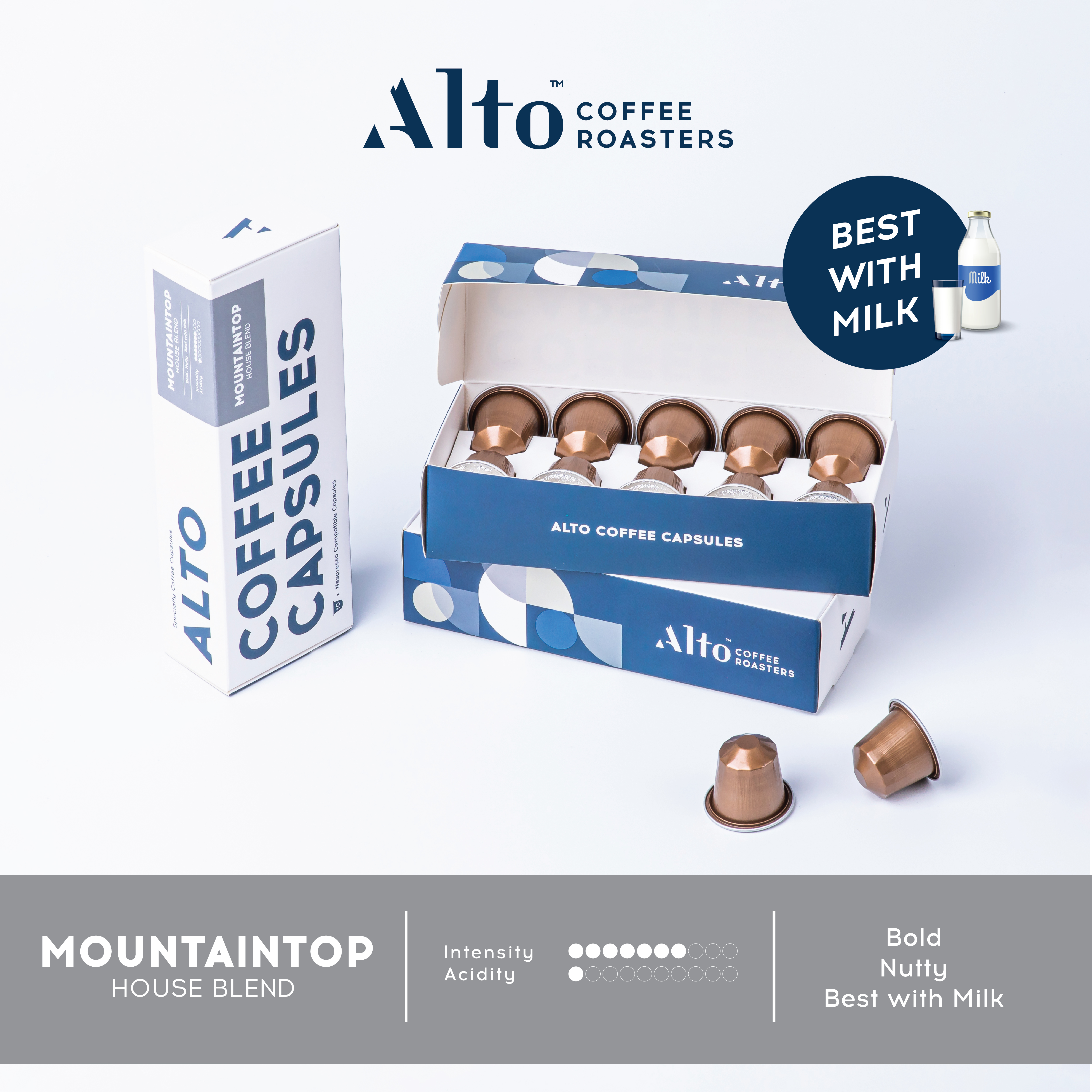 Coffee Capsules (for Nespresso) - Mountaintop House Blend